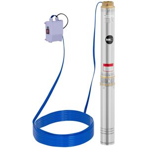 MSW Djupvattenpump - 95 mm / 3,75'' - 10 800 l/h - 1100 W - 50 m kabel / 51 m uppfordringshöjd - Rostfritt stål