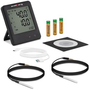 Steinberg Temperaturlogger - LCD - -40 till +125 °C - 2 externa sensorer