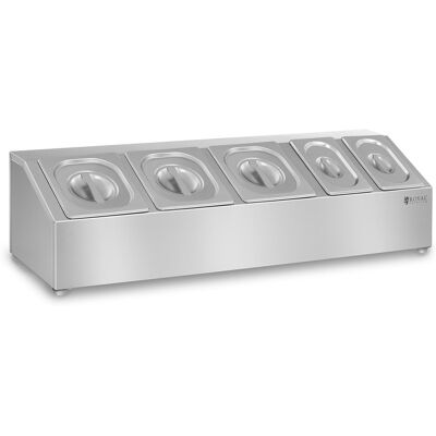 Royal Catering GN-uppsatshylla - inkl. 5 lock Royal Catering GN-uppsatshylla - inkl. 5 lock