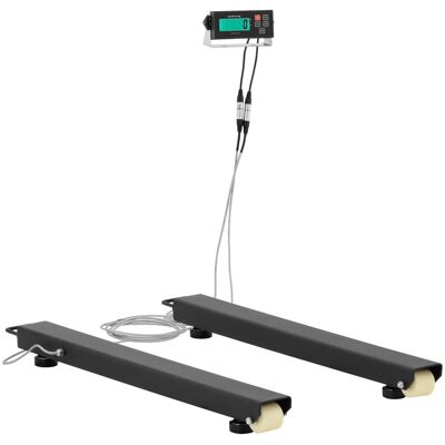 Steinberg Balkvåg - Digital - 5000 kg / 1 kg - 100 x 10 cm - Extern LCD Steinberg Balkvåg - Digital - 5000 kg / 1 kg - 100 x 10 cm - Extern LCD