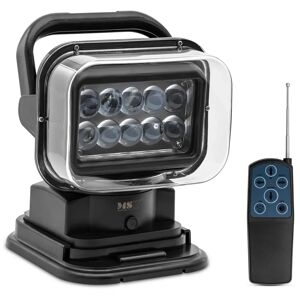 MSW LED-strålkastare - 9–32 V - 50 W - 360° vridbar - 120° tiltbar - med fjärrkontroll - IP 65