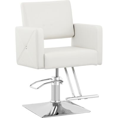 physa Frisörstol Carlisle med fotstöd - Sitthöjd 49–63 cm - 150 kg - Vit physa Frisörstol Carlisle med fotstöd - Sitthöjd 49–63 cm - 150 kg - Vit