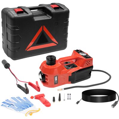 MSW Elektrisk domkraft - 12 V - 5 t - Set för hjulbyte - Multifunktionell MSW Elektrisk domkraft - 12 V - 5 t - Set för hjulbyte - Multifunktionell