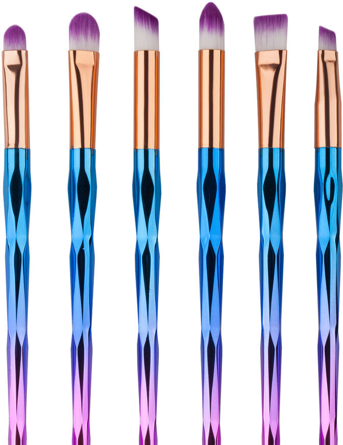 Revolt Diamond Eye Makeup Brush Set 6 Revolt Diamond Eye Makeup Brush Set 6