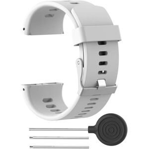 Tiera Polar V800 vit silikonarmband