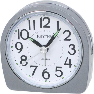 Rhythm Väckarklocka Silver CRE864-NR19 Rhythm Väckarklocka Silver CRE864-NR19