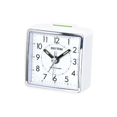 Rhythm väckarklocka vit CRE210-NR03 Rhythm väckarklocka vit CRE210-NR03