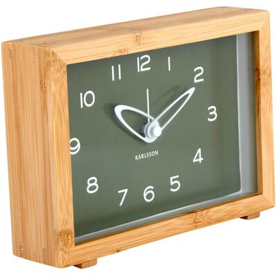 Karlsson väckarklocka Tipico luxury green KA6034GR Karlsson väckarklocka Tipico luxury green KA6034GR