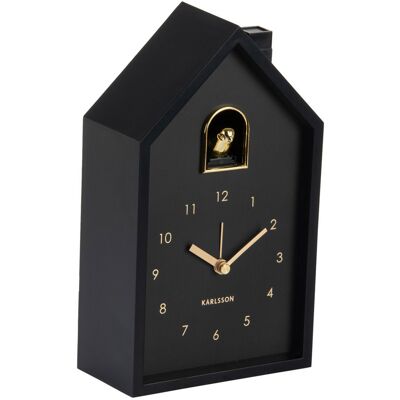 Karlsson väckarklocka Modern Cuckoo Oro black KA6077BK Karlsson väckarklocka Modern Cuckoo Oro black KA6077BK