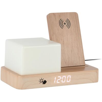 Karlsson väckarklocka Retro with Night Light LED light wood KA6079WD Karlsson väckarklocka Retro with Night Light LED light wood KA6079WD