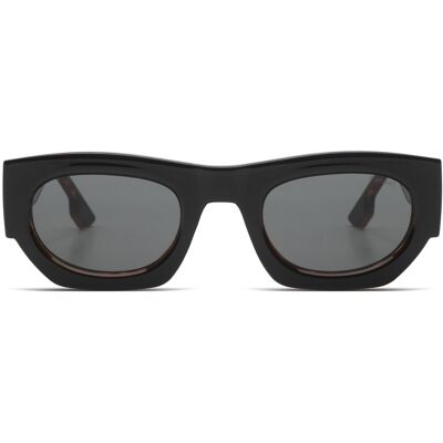 KOMONO Alpha Black tortoise solglasögon KOMONO Alpha Black tortoise solglasögon