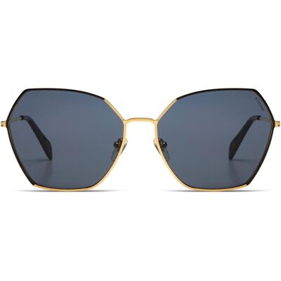 KOMONO Belle Gold black solglasögon KOMONO Belle Gold black solglasögon