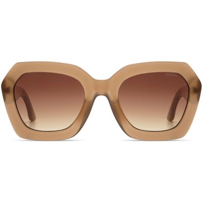 Komono Gwen Sahara Brun UV400 Solglasögon - Glasögon Komono Gwen Sahara Brun UV400 Solglasögon - Glasögon