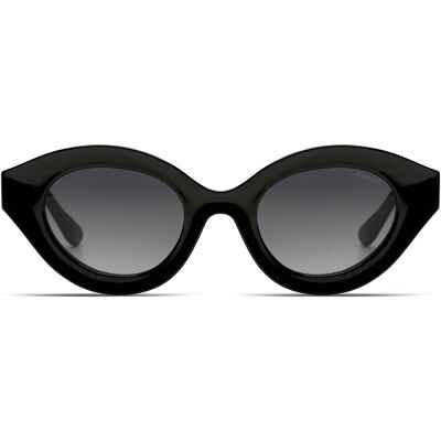 KOMONO Grace Black glossy solglasögon KOMONO Grace Black glossy solglasögon