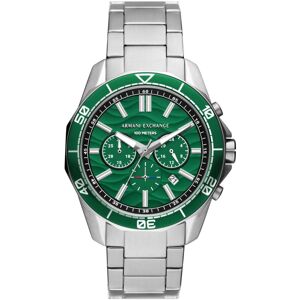 Giorgio Armani Exchange Spencer Chronograph Silver green AX1957
