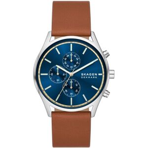 Skagen Holst Chronograph 3-hand Silver brown SKW6916