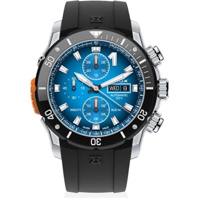 Edox CO-1 Chronograph Automatic 01128 3NOCA BUIDN Edox CO-1 Chronograph Automatic 01128 3NOCA BUIDN