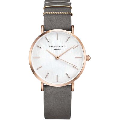 Rosefield West Village WEGR-W75 Elephant Grey - Rose Gold Rosefield West Village WEGR-W75 Elephant Grey - Rose Gold