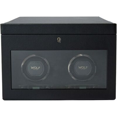 WOLF British Racing Watch Winder klockuppdragare för 2 klockor 792202 WOLF British Racing Watch Winder klockuppdragare för 2 klockor 792202