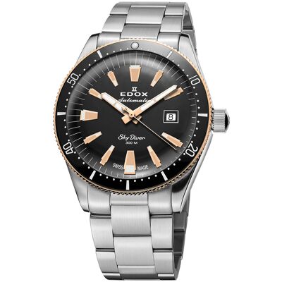 Edox Skydiver Date Automatic Limited Edition 80126-357RNM-NIRB Edox Skydiver Date Automatic Limited Edition 80126-357RNM-NIRB
