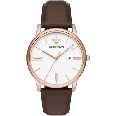 Giorgio Armani Emporio Armani Minimalist Brown leather AR11572 Giorgio Armani Emporio Armani Minimalist Brown leather AR11572