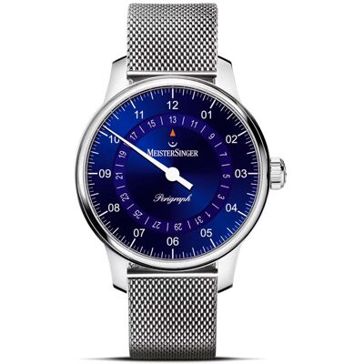 Meistersinger Perigraph Sunburst Blue 38 mm BM1108 Meistersinger Perigraph Sunburst Blue 38 mm BM1108