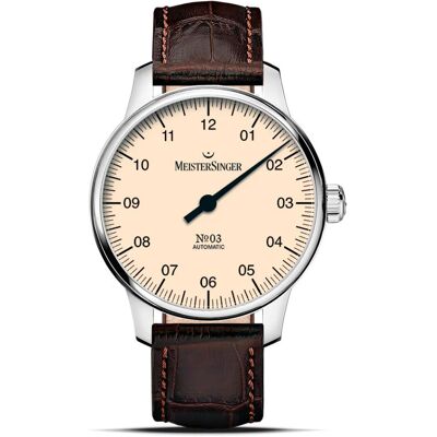 Meistersinger No03 38 mm Ivory BM9903 Meistersinger No03 38 mm Ivory BM9903
