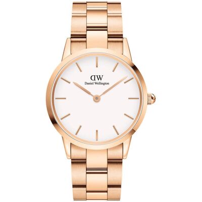 Daniel Wellington Iconic Link 36 Rose Gold White DW00100209 Daniel Wellington Iconic Link 36 Rose Gold White DW00100209