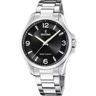 Festina Petite black solar gents herrklocka F20656/4 Festina Petite black solar gents herrklocka F20656/4