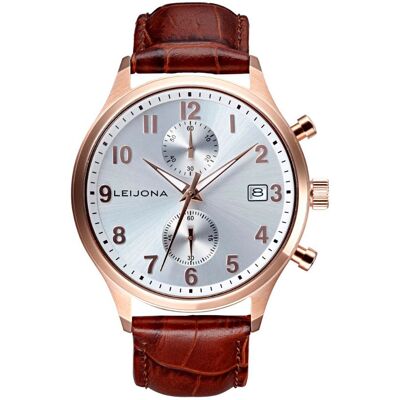 Leijona Sport Ohra Rose Gold Tone & Black 5020-2618 Leijona Sport Ohra Rose Gold Tone & Black 5020-2618