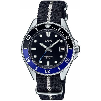 Casio Duro black and blue Batman nato MDV-10C-1A2VEF Casio Duro black and blue Batman nato MDV-10C-1A2VEF