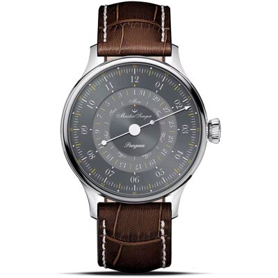 Meistersinger Pangaea Day Date 365 Gray PDD365927 Meistersinger Pangaea Day Date 365 Gray PDD365927