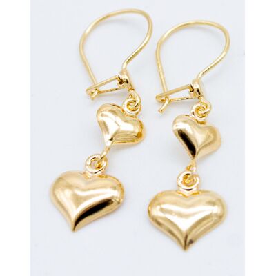 Övrigt Hjärtörhängen 15mm 14k guld PK2-19 Övrigt Hjärtörhängen 15mm 14k guld PK2-19
