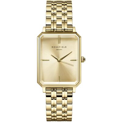 Rosefield The Octagon Champagne Steel Gold OCGSG-O65 Rosefield The Octagon Champagne Steel Gold OCGSG-O65