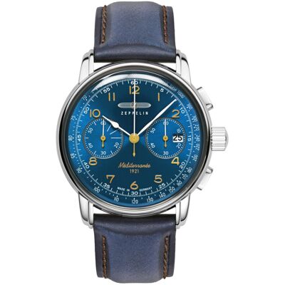 Zeppelin Méditerranée Blue Chronograph 9670-3 Zeppelin Méditerranée Blue Chronograph 9670-3