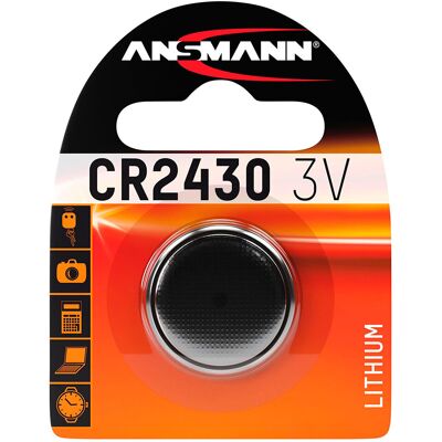 Ansmann litiumbatteri CR2430 3V Ansmann litiumbatteri CR2430 3V