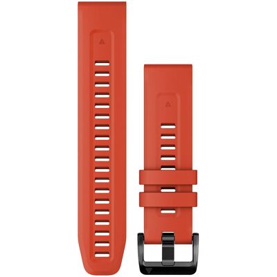 Garmin Quickfit 22 mm Flame Red Silicone Strap 010-13111-04 Garmin Quickfit 22 mm Flame Red Silicone Strap 010-13111-04