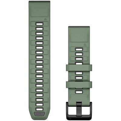 Garmin Quickfit 22 mm silikonarmband grön 010-13392-04 Garmin Quickfit 22 mm silikonarmband grön 010-13392-04