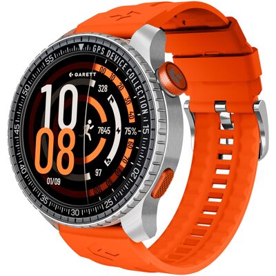 Garett Compass GPS Silver smartklocka Garett Compass GPS Silver smartklocka