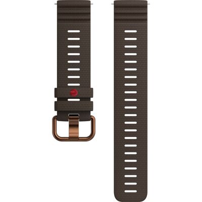 Polar Grit X2 silikonarmband 22 mm brun Polar Grit X2 silikonarmband 22 mm brun