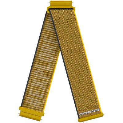 COROS APEX 2 nylonarmband gul 20 mm WAPX2-WB-YEL-N COROS APEX 2 nylonarmband gul 20 mm WAPX2-WB-YEL-N