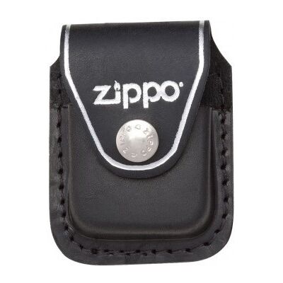 Zippo svart läder hölje för bältet Zippo svart läder hölje för bältet