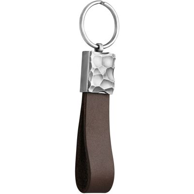 Lempikoru Carve silver-läder nyckelring 90 522 42 002 Lempikoru Carve silver-läder nyckelring 90 522 42 002