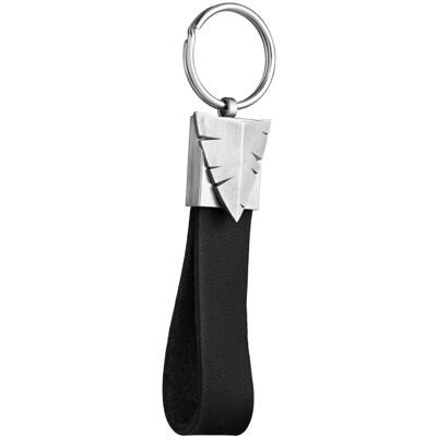 Lempikoru Hunter silver-läder nyckelring 90 509 42 001 Lempikoru Hunter silver-läder nyckelring 90 509 42 001