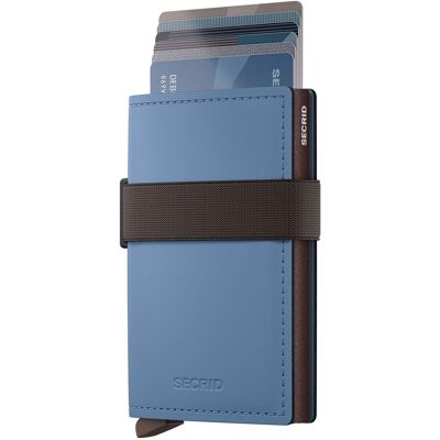 Secrid Bandwallet Matte Steel Blue-Brown Secrid Bandwallet Matte Steel Blue-Brown
