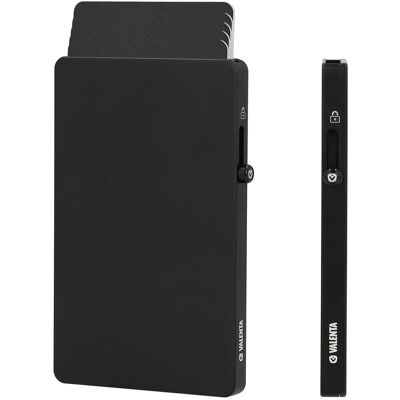 Valenta Cardprotector Aluminium Magsafe Thin Black korthållare Valenta Cardprotector Aluminium Magsafe Thin Black korthållare