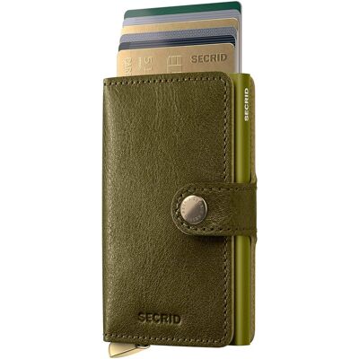 Secrid Premium Miniwallet Basco Olive+ Secrid Premium Miniwallet Basco Olive+