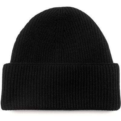 Aarni merino mössa svart Aarni merino mössa svart