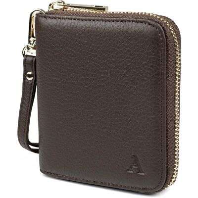 Aarni brun Mini Clutch plånbok guld Aarni brun Mini Clutch plånbok guld