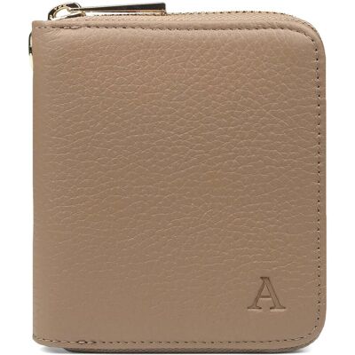 Aarni hjortskinn mini Clutch-plånbok sand/gold Aarni hjortskinn mini Clutch-plånbok sand/gold